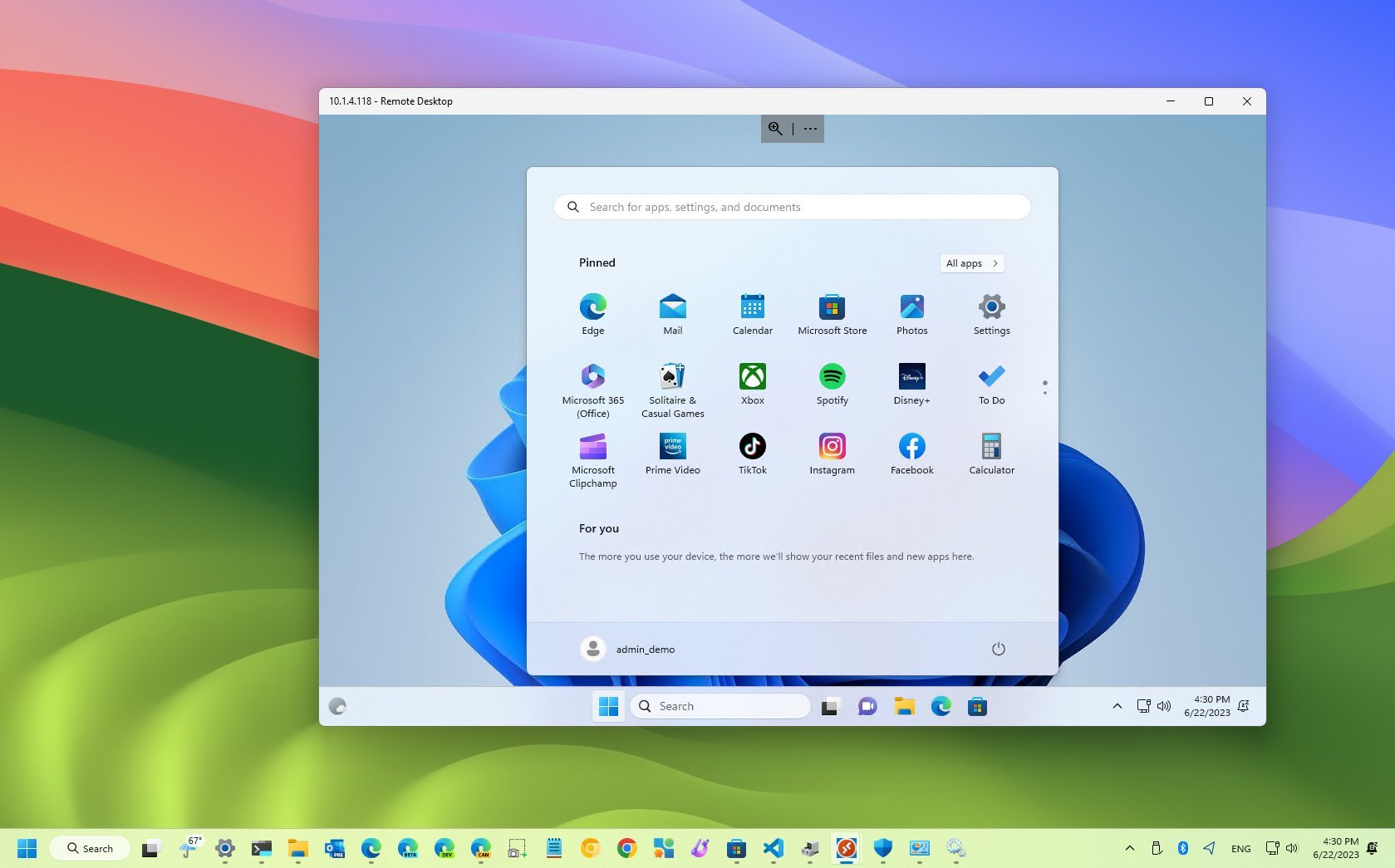 Windows 11 Desktop 