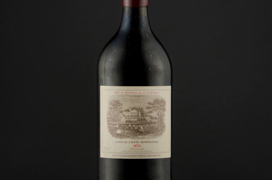 Lafite Rothschild 1870, Zachys Bordeaux auction