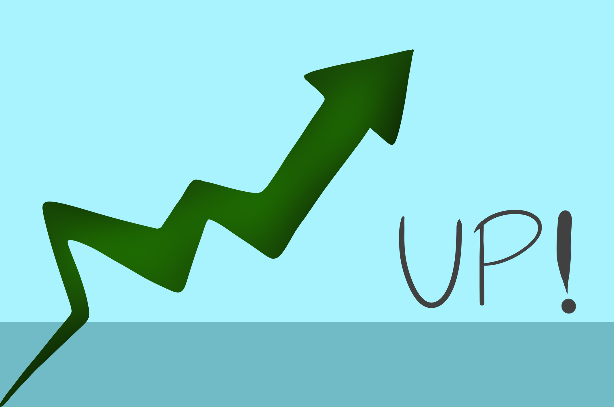 Arrow going up/down and Up