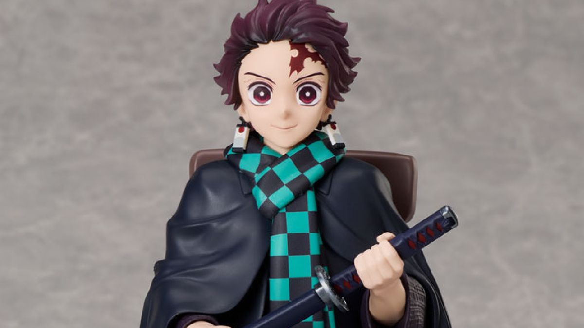 The Tanjiro resting figure in the Crunchyroll store. 