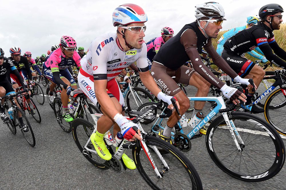 Marco Haller in action during stage 5.