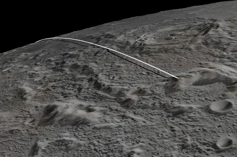 Grail Spacecraft Moon Impact