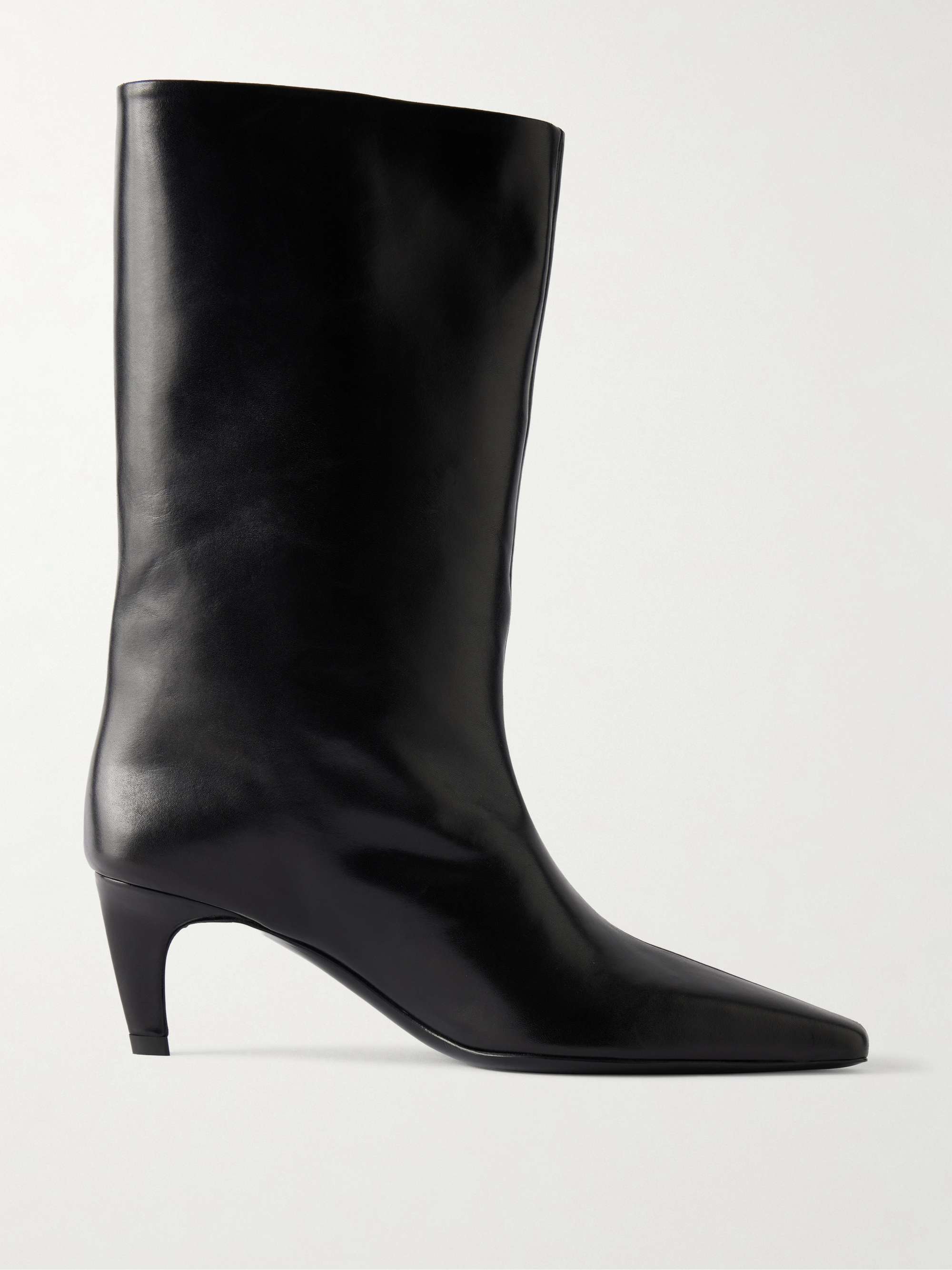 Cave Leather Knee Boots