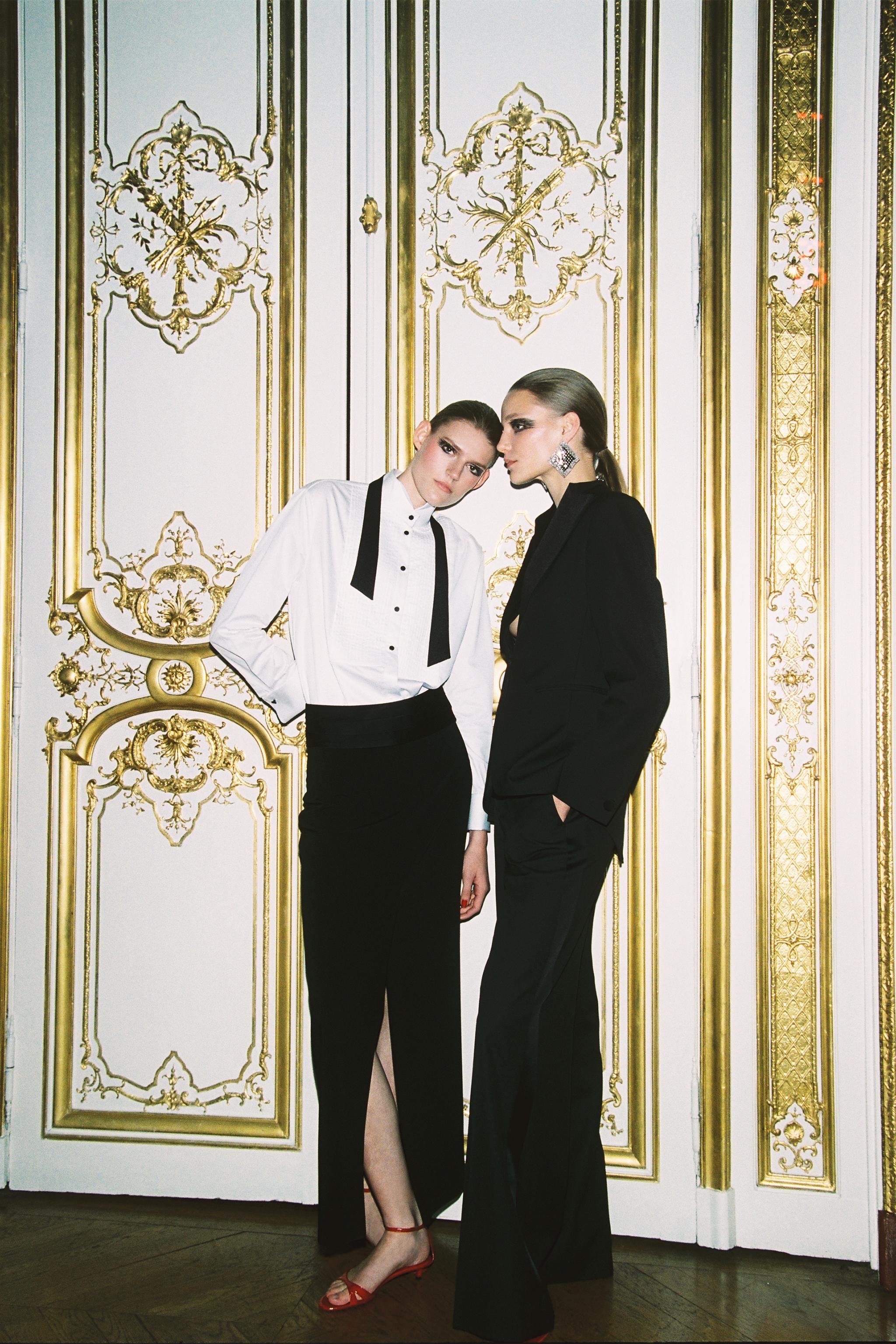 Zw Collection Limited Edition Long Skirt With Cummerbund