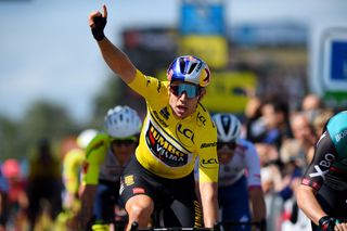 Wout van Aert wins stage five of the Critérium du Dauphiné 2022