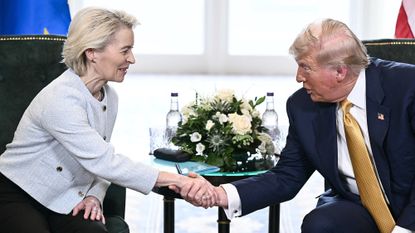 The EU's von der Leyen and Trump