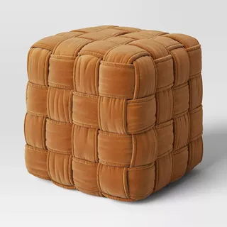 Square Woven Pouf Ottoman - Threshold™