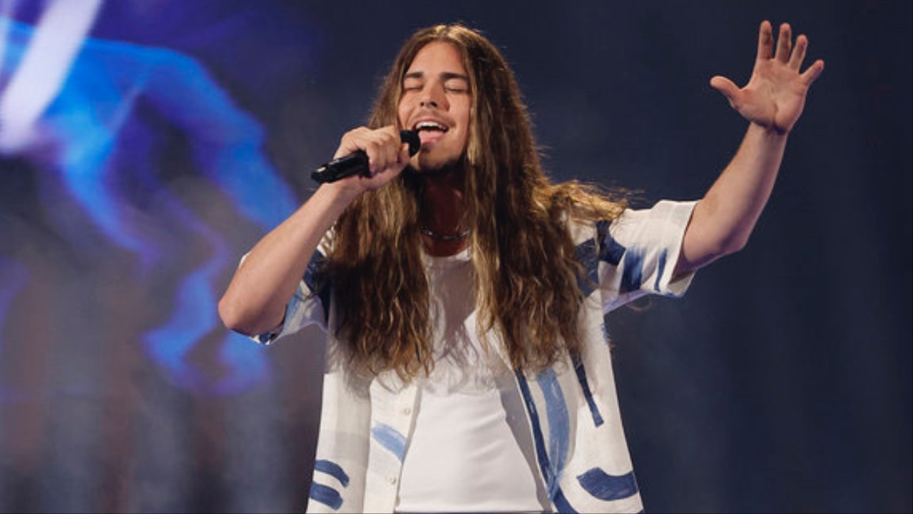 Jourdan Blue performing on America&#039;s Got Talent Season 20