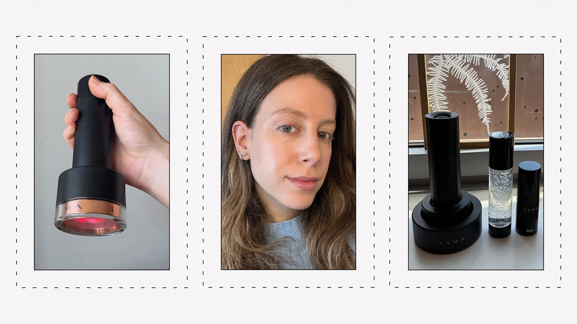 Jamie Schneider using the Lyma Pro Laser