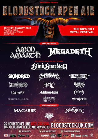The Bloodstock 2017 poster