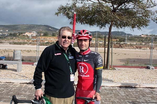 Tiago Machado and Manuel Soares dos Reis, one of the biggest cycling colectors in Portugal