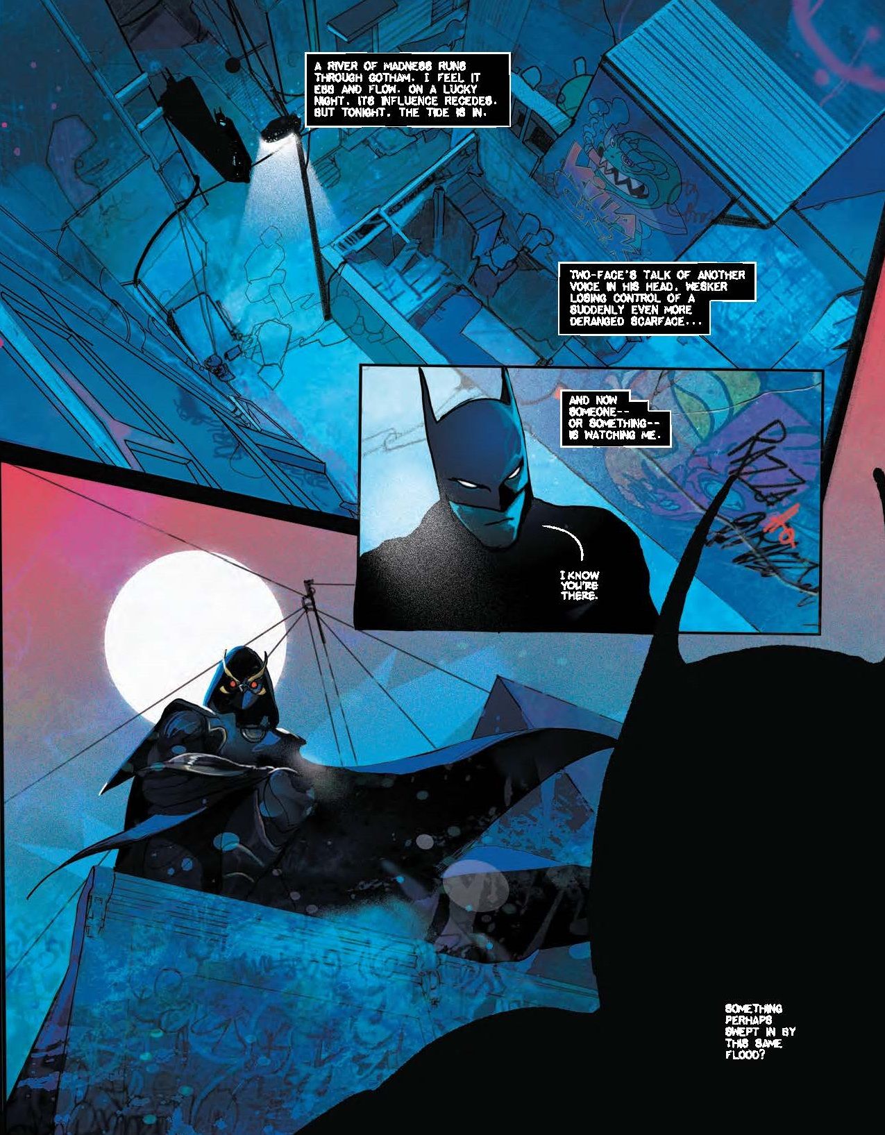 Pages from Batman: City of Madness #2