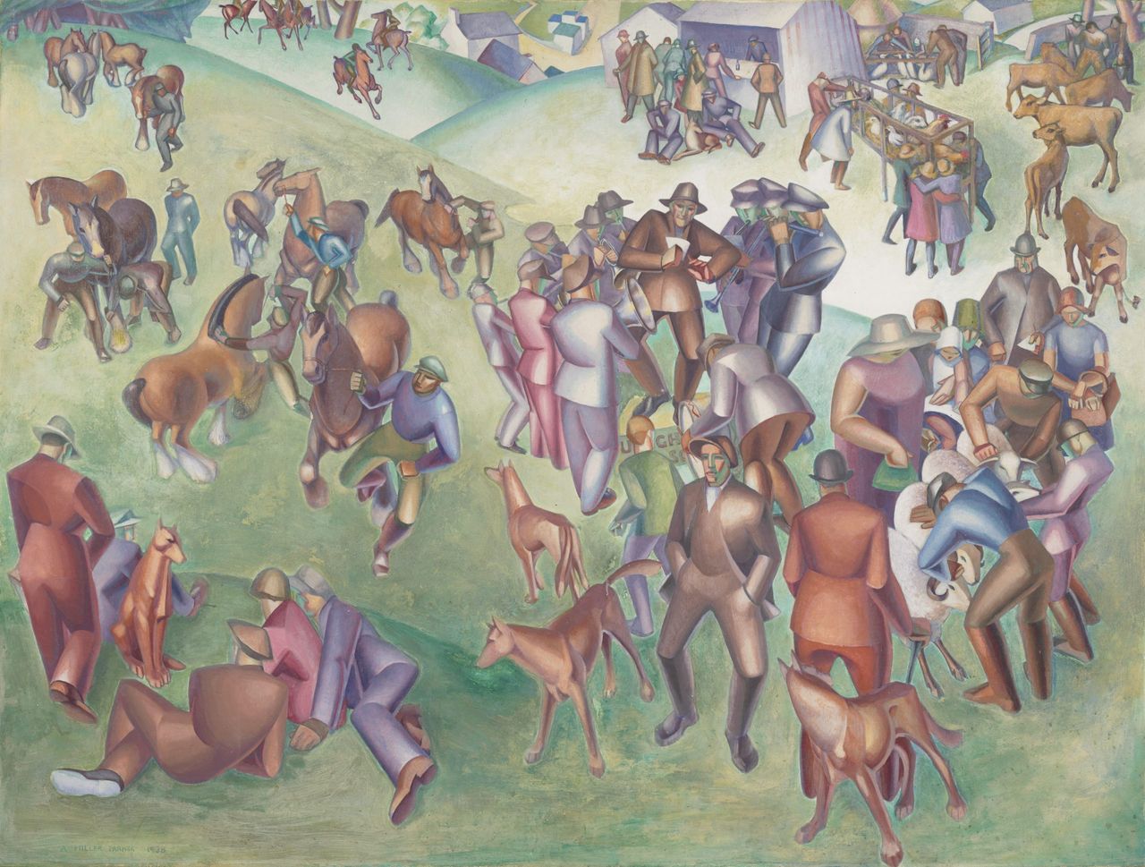 Agnes Miller Parker&#039;s &#039;The Horse Fair &#039;(1928).