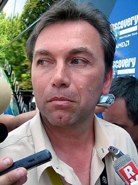Johan Bruyneel looks towards a clean cycling.