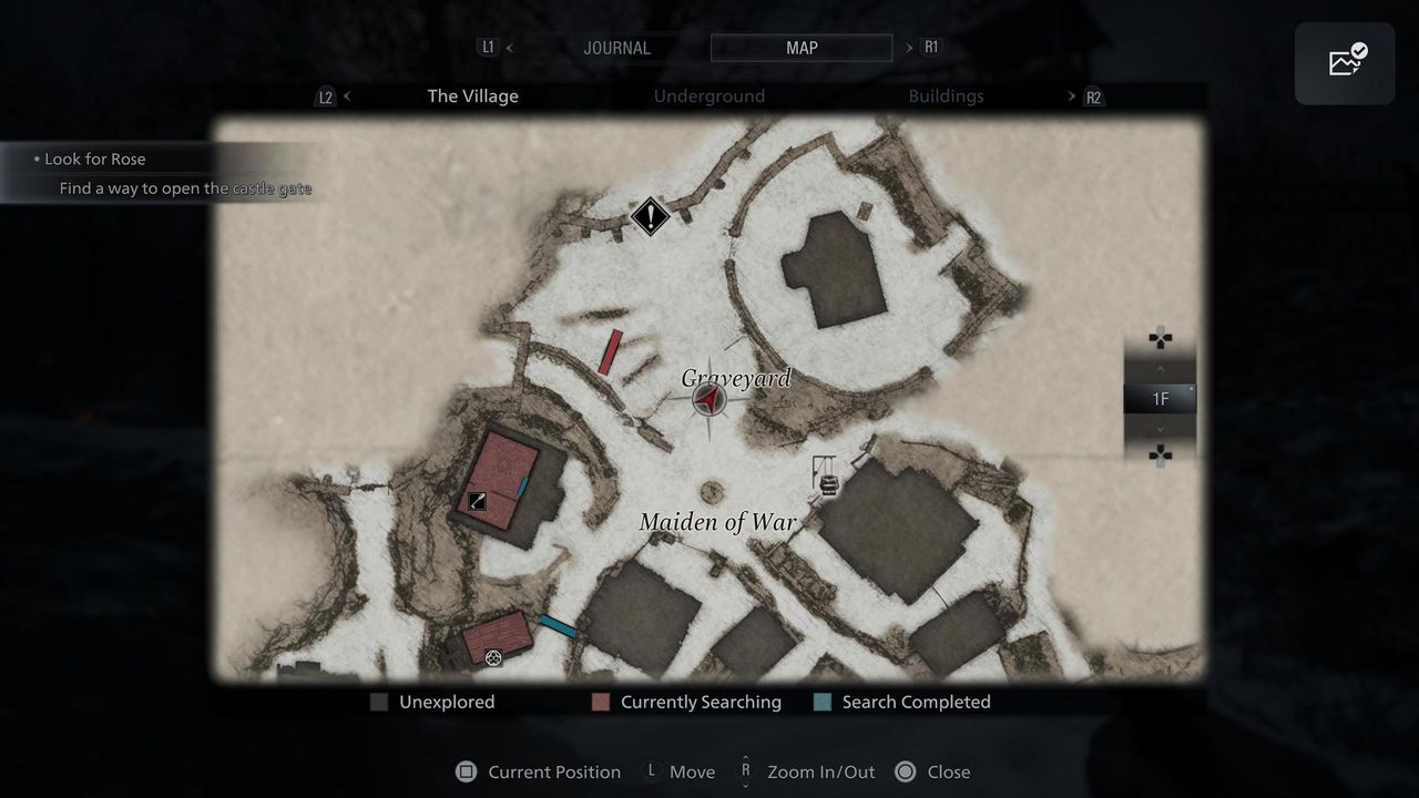 Goat Of Warding 1 Graveyard Map