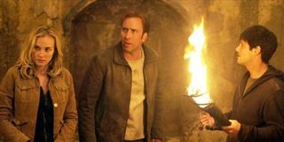 National Treasure cast with Nicholas Cage