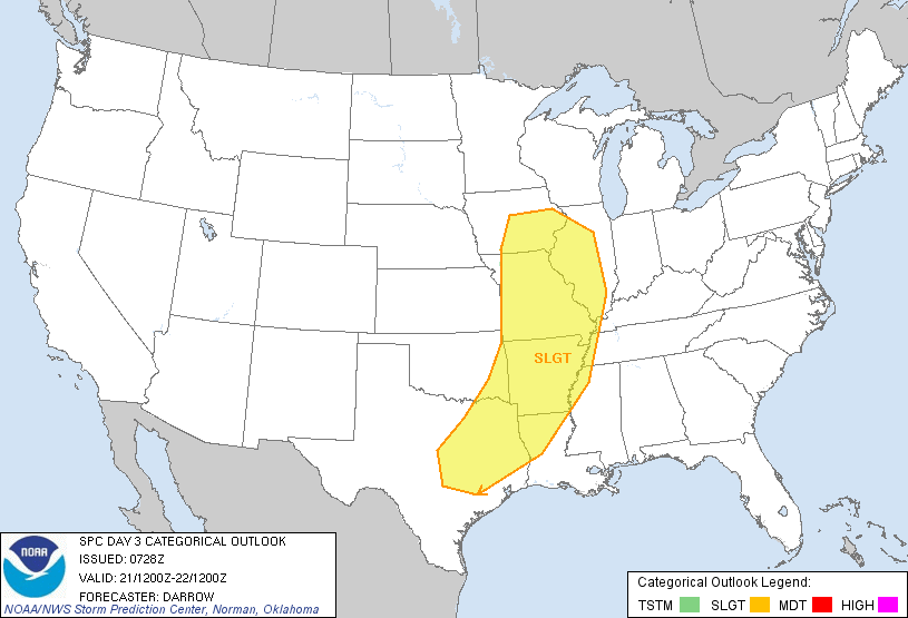 judgment day 2011 forecast map