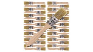 A set of 36 simple paintbrushes