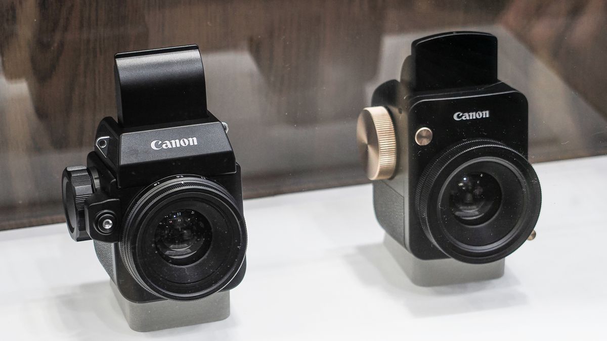 Canon Analog Concept Camera on display at CP+ 2026