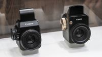 Canon Analog Concept Camera on display at CP+ 2026