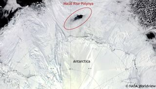 The Maud Rise polynya in September 2017.
