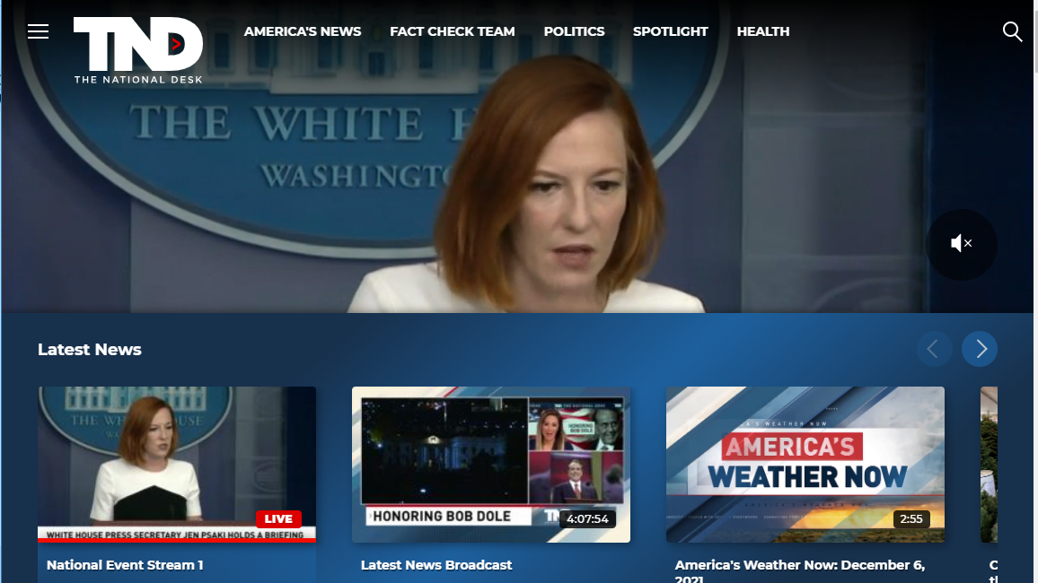 Sinclair Launches Website For The National Desk News Program Next TV