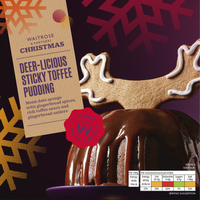 3. &nbsp;Waitrose Christmas Deer-Licious Sticky Toffee Pudding - View at Waitrose &amp; Partners