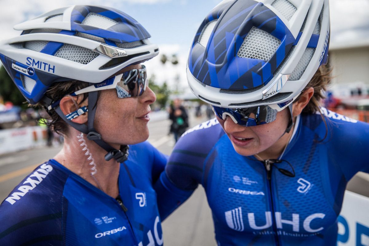 UnitedHealthcare celebrate another successful day of racing at Redlands