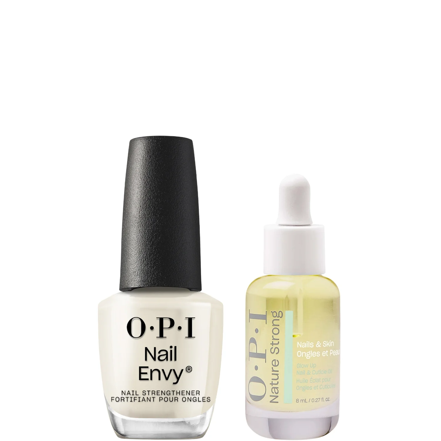 Opi Nail Envy Nail Strengthener Treatment and Cuticle Oil Bundle