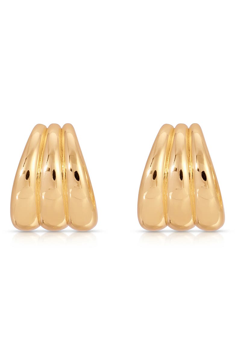 Rooted Vines Medium Hoop Earrings