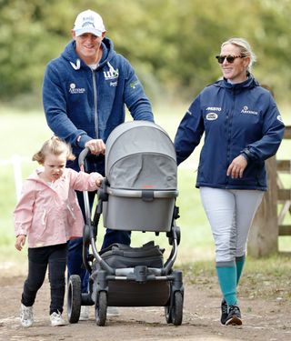 mike and zara tindall and their children