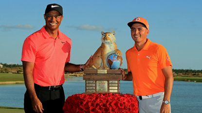 Tiger Woods Rickie Fowler golf Hero World Challenge