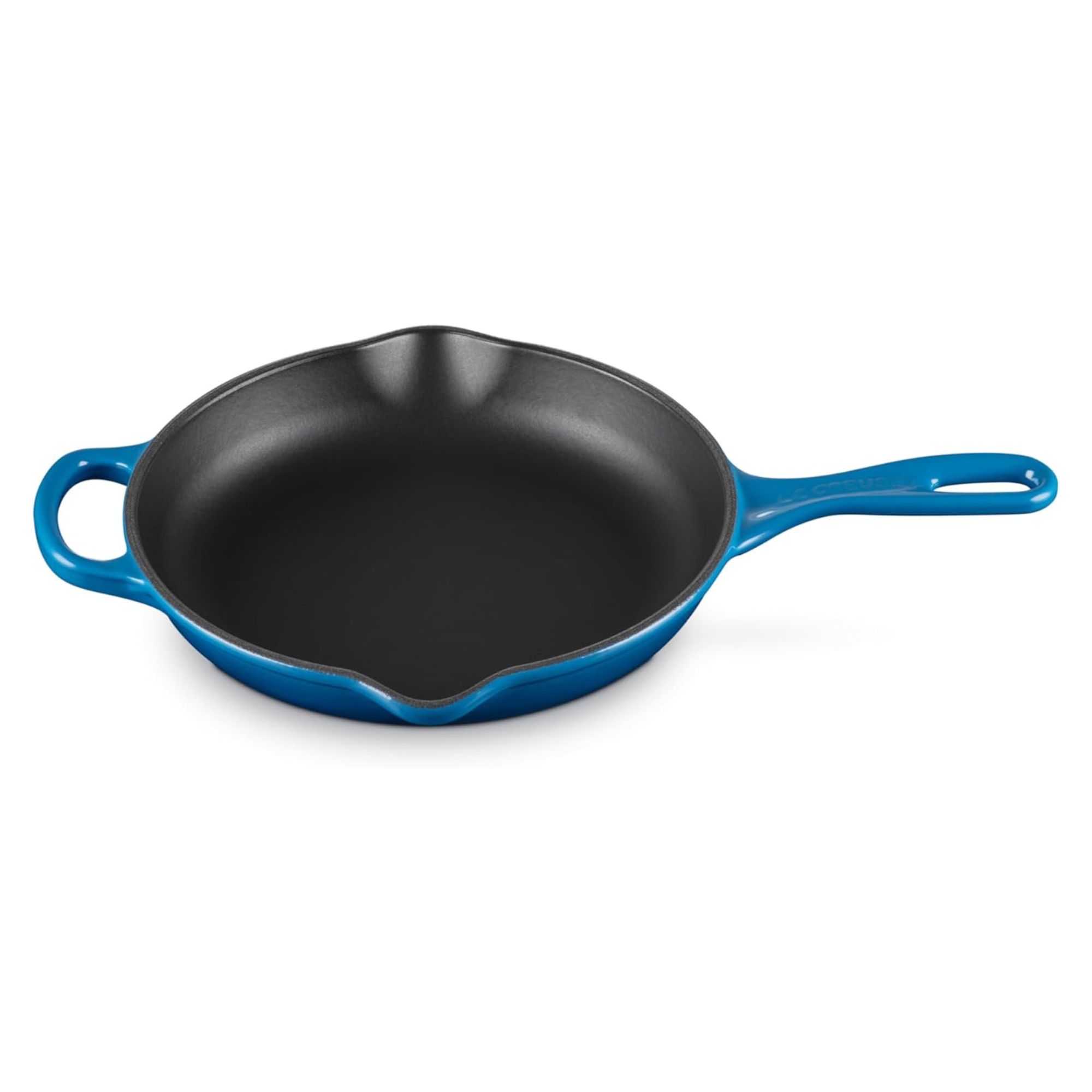 Le Creuset , Le Creuset Signature Enamelled Cast Iron Skillet in Marseille Blue