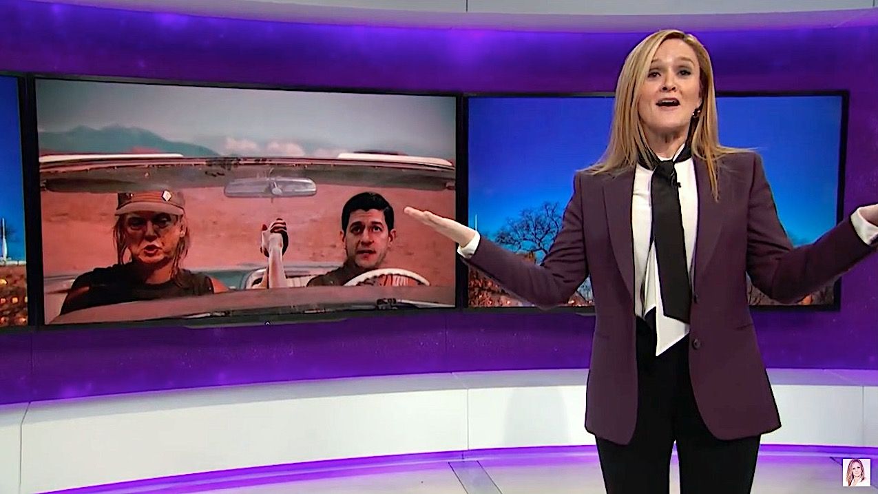 Samantha Bee references &amp;quot;Thelma &amp;amp; Louise&amp;quot; to explain TrumpCare&amp;#039;s collapse