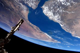 International Space Station Flyover of Gulf of Aden and Horn of Africa