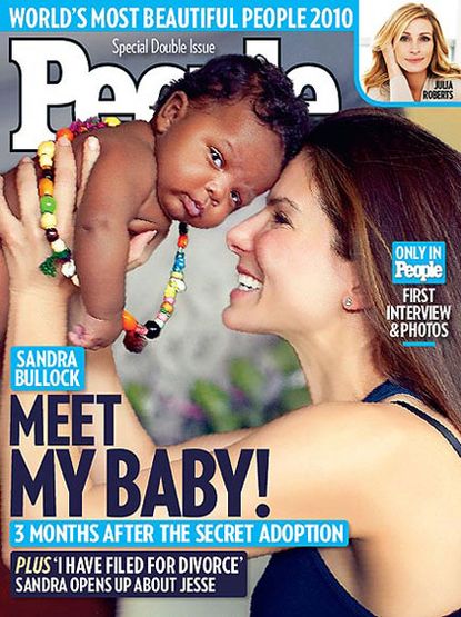Sandra Bullock's secret baby! - Celebrity News - Marie Claire