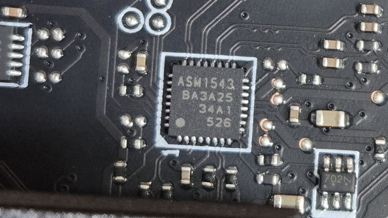 MSI B850 MPower - ICs