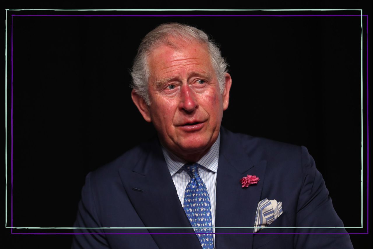 King Charles&#039; statement - King Charles against a black background / Photo taken as he speaks during a visit to the YouTube Space London at Kings Cross on May 16, 2018 in London England