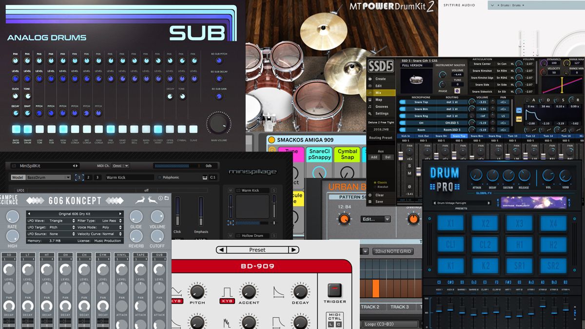 The best free VST drum plugins 2022: drum machines, samplers and  grooveboxes for all your beatmaking needs | MusicRadar