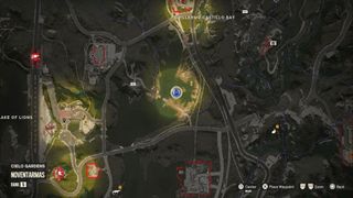 A Far Cry 6 Criptograma chests location near the dam in Valle De Oro