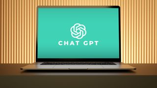 ChatGPT on a laptop