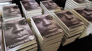 Several copies of Viola Davis' memoir