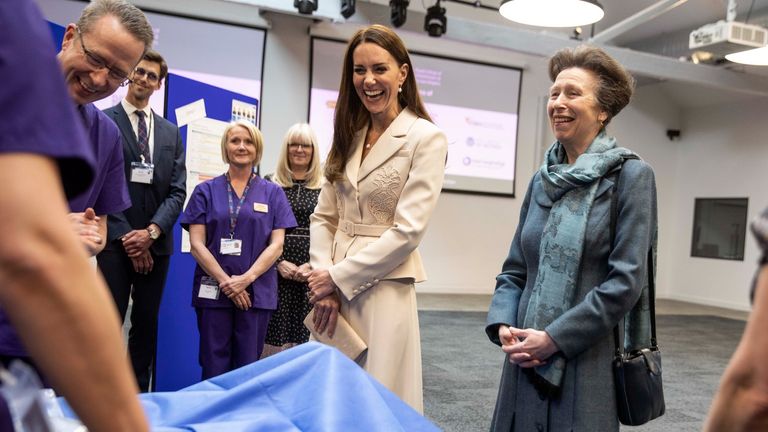 Princess Anne opened up about a scary fall she had while pregnant on a royal visit with Kate Middleton