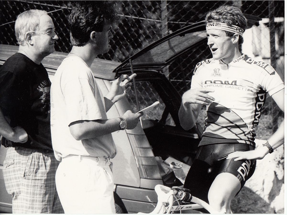 Yves Perret chats to Andy Bishop