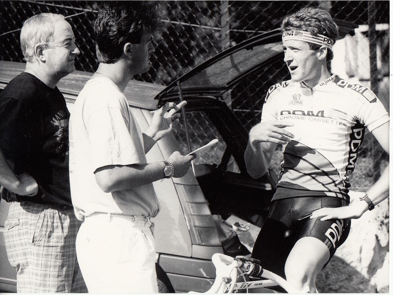 Yves Perret chats to Andy Bishop