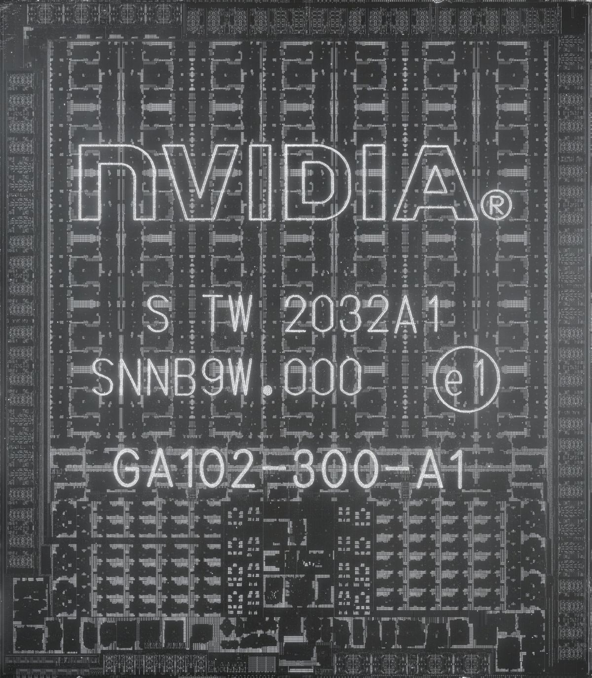 Nvidia GA102 Ampere Die