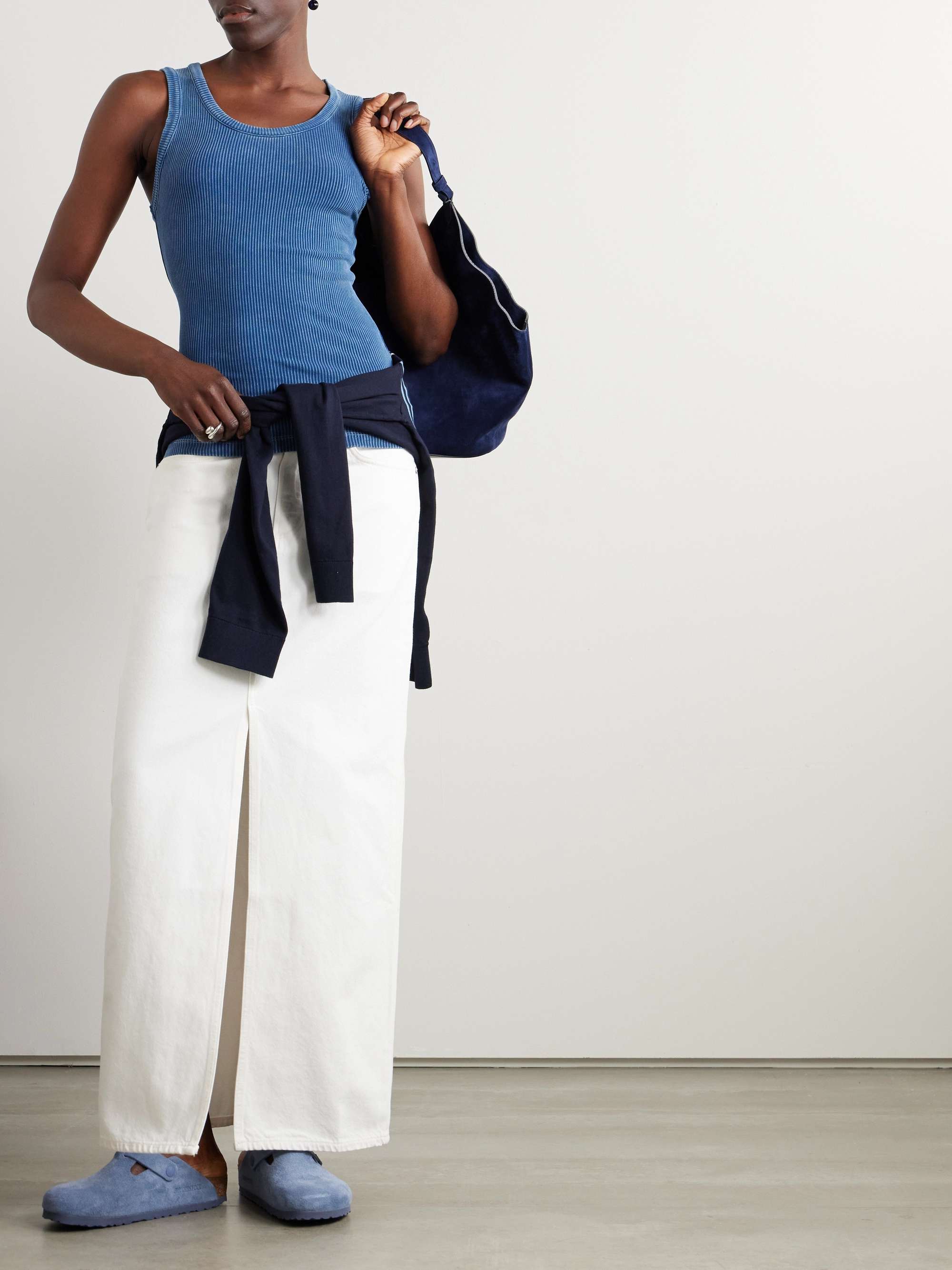 Leif Denim Maxi Skirt