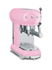 Smeg Espresso Coffee Machine - Pastel Pink | £319.99 at Very