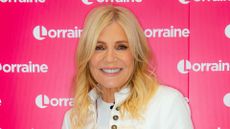 Michelle Collins wearing military jacket and jeans on Lorraine on 1 June, 2026