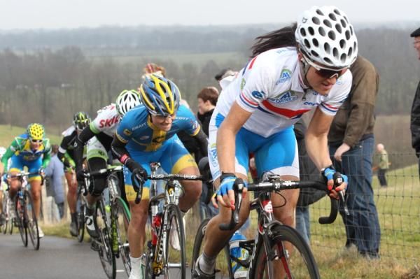 British champion Elizabeth Armitstead (AA Drink) on the Vam berg